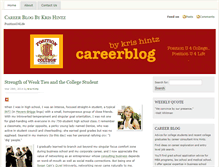 Tablet Screenshot of careerblog.positionu4college.com